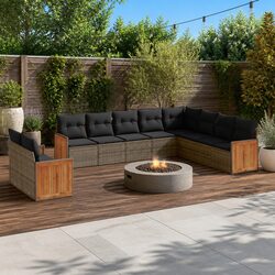 Enhance Your Outdoor Space with a 10-Piece Sofa Set