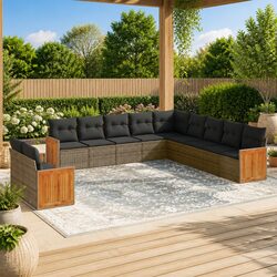 Outdoor 11-Piece Sofa Set - Perfect for Your Patio
