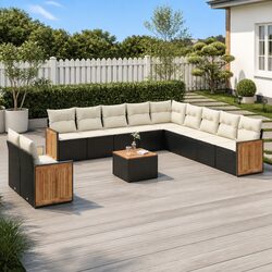 Transform Your Outdoor Space with 12-Piece Sofa Set