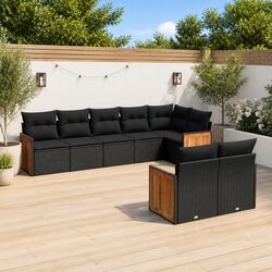 Transform Your Outdoor Living with 8-Piece Sofa Set