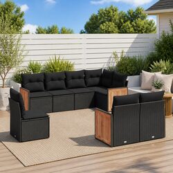 Transform Your Outdoor Space with this 8 Piece Sofa Set