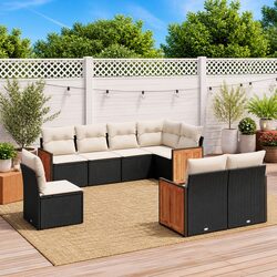 Enhance Your Outdoor Space with 8-Piece Garden Sofa Set