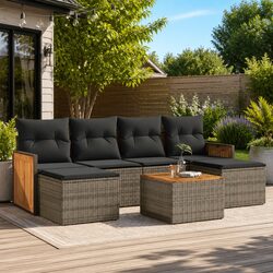 Elevate Your Outdoor Space with 7 Piece Garden Sofa Set