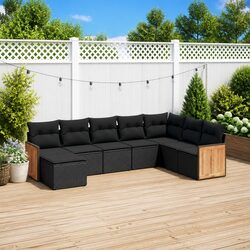 Enhance Your Outdoor Experience with 8-Piece Sofa Set