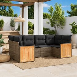 Elevate Your Outdoor Space with a 6-Piece Sofa Set