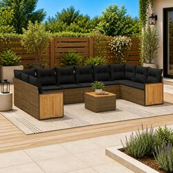 Transform Your Outdoor Space with a Grey Rattan Sofa Set