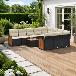 Elevate Your Outdoor Space with 11-Piece Sofa Set