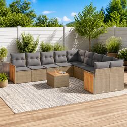 Transform Your Outdoor Space with an 11 Piece Sofa Set
