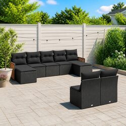 Elevate Your Outdoor Space with a 9-Piece Garden Sofa Set