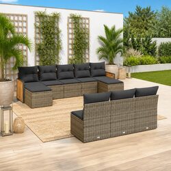 Elevate Your Outdoor Living with This 10-Piece Sofa Set
