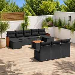 Transform Your Outdoor Space with 11 Piece Patio Sofa Set
