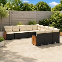 Elevate Your Outdoor Space with 11 Piece Garden Sofa Set