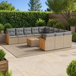 Transform Your Patio with This 12-Piece Sofa Set