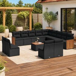 Transform Your Outdoor Space with 14-Piece Patio Sofa Set