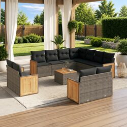 Enhance Your Outdoors with 12 Piece Modular Sofa Set