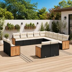 Enhance Your Outdoor Oasis with This 13-Piece Sofa Set