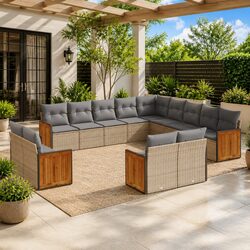 Enhance Your Outdoor Space with a 13 Piece Sofa Set