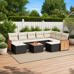 Elevate Your Outdoor Space with This 10 Piece Sofa Set