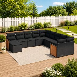 Enhance Your Outdoor Space with This 11-Piece Sofa Set