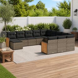 Enhance Your Outdoor Living with This 12 Piece Sofa Set
