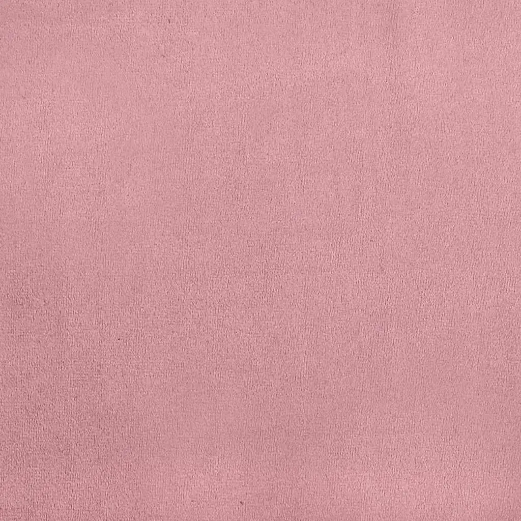 Pink Velvet Upholstered Armchair with Padded Backrest and Seat for Home Living Spaces
