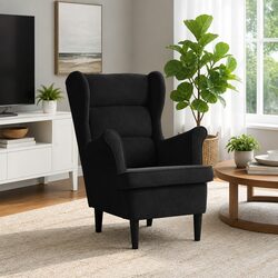 Enhance Your Living Space with a Black Velvet Armchair