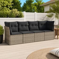 Elevate Your Outdoor Space with 4 Piece Garden Sofa Set