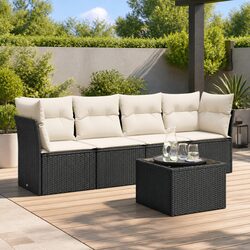 Elevate Your Outdoors with a 5-Piece Garden Sofa Set