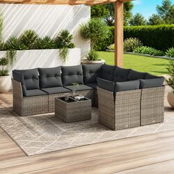 Elevate Your Outdoor Space with a 9-Piece Sofa Set