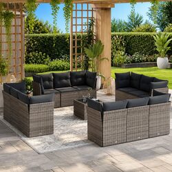 Elevate Your Outdoor Space with a 13 Piece Sofa Set