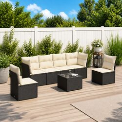 Enhance Your Outdoor Space with This 7 Piece Garden Sofa Set