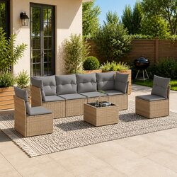 Enhance Your Outdoor Space with a 7 Piece Sofa Set