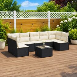 Transform Your Outdoor Space with 8 Piece Garden Sofa Set