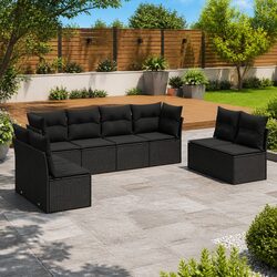 Transform Your Outdoor Space with This 8 Piece Sofa Set
