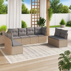 Enhance Your Outdoor Space with This 8-Piece Sofa Set