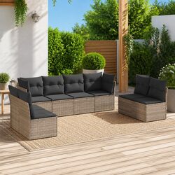 Elevate Your Outdoor Living with an 8 Piece Garden Sofa Set