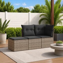 Enhance Your Outdoor Space with a 3 Piece Sofa Set
