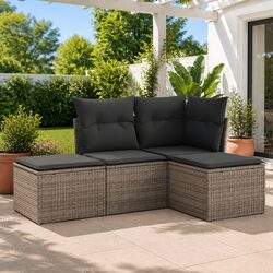 Enhance Your Outdoor Space with This 4-Piece Sofa Set