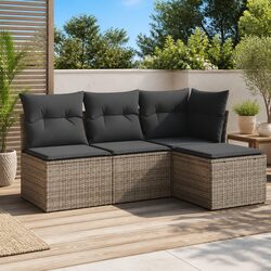 Enhance Your Outdoor Living with 4 Piece Sofa Set