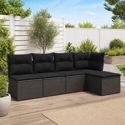 5-Piece Modular Patio Sofa Set for Comfortable Living