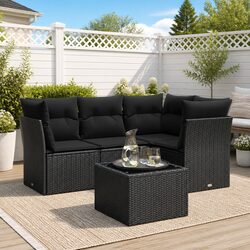 Upgrade Your Outdoor Living with This 5-Piece Sofa Set