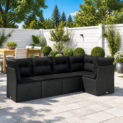 Transform Your Patio with This Stylish 5 Piece Sofa Set