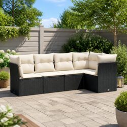 Transform Your Outdoor Space with This 5 Piece Garden Sofa Set