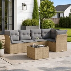 Elevate Your Outdoor Living with a 6 Piece Sofa Set