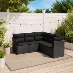 Elevate Your Outdoor Space with 5-Piece Garden Sofa Set