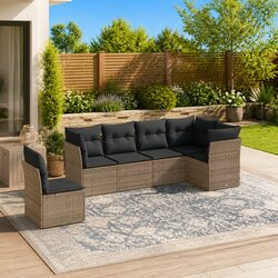 Transform Your Outdoor Space with 6-Piece Sofa Set