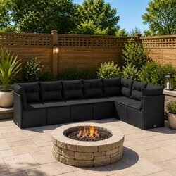Transform Your Outdoor Space with a 7-Piece Sofa Set