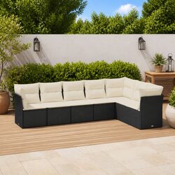 Transform Your Outdoor Space with This 7 Piece Sofa Set