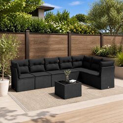 Transform Your Outdoor Space with 8-Piece Garden Sofa Set