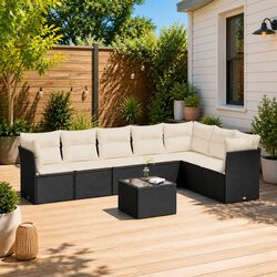 Transform Your Outdoor Space with This 8-Piece Sofa Set